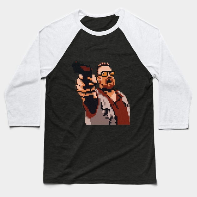 John Goodman 8-bit Baseball T-Shirt by cristianvan